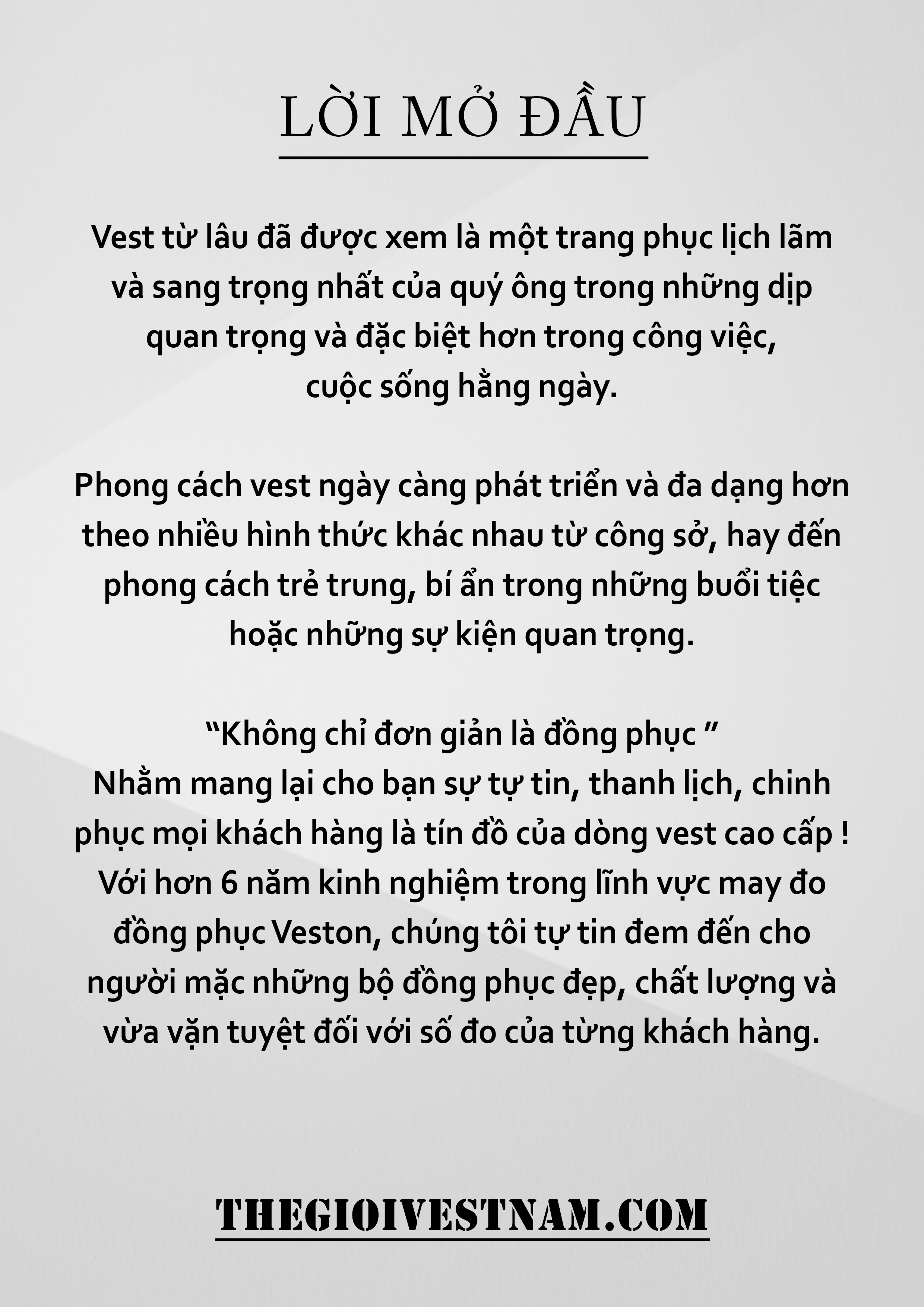 Vest nam phong cách công sở